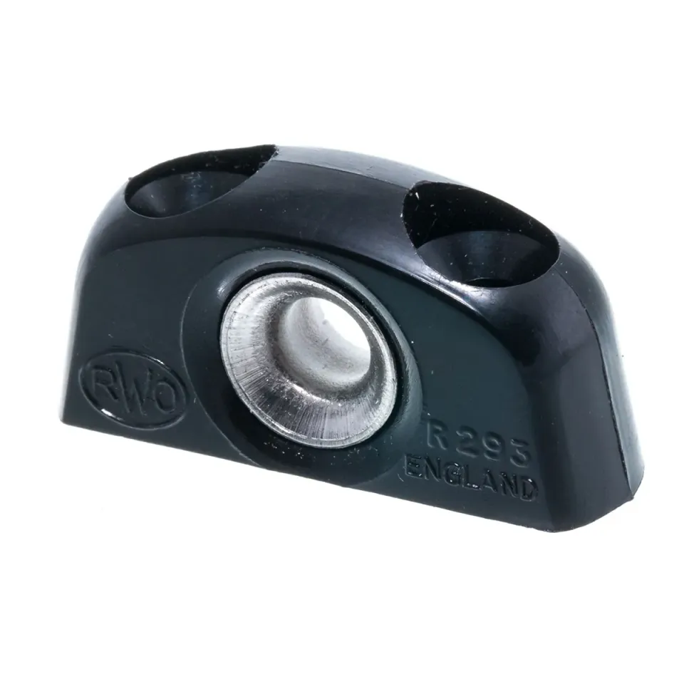 RWO R2934 Bullseye 5 mm à bague inox lot de 2 noir