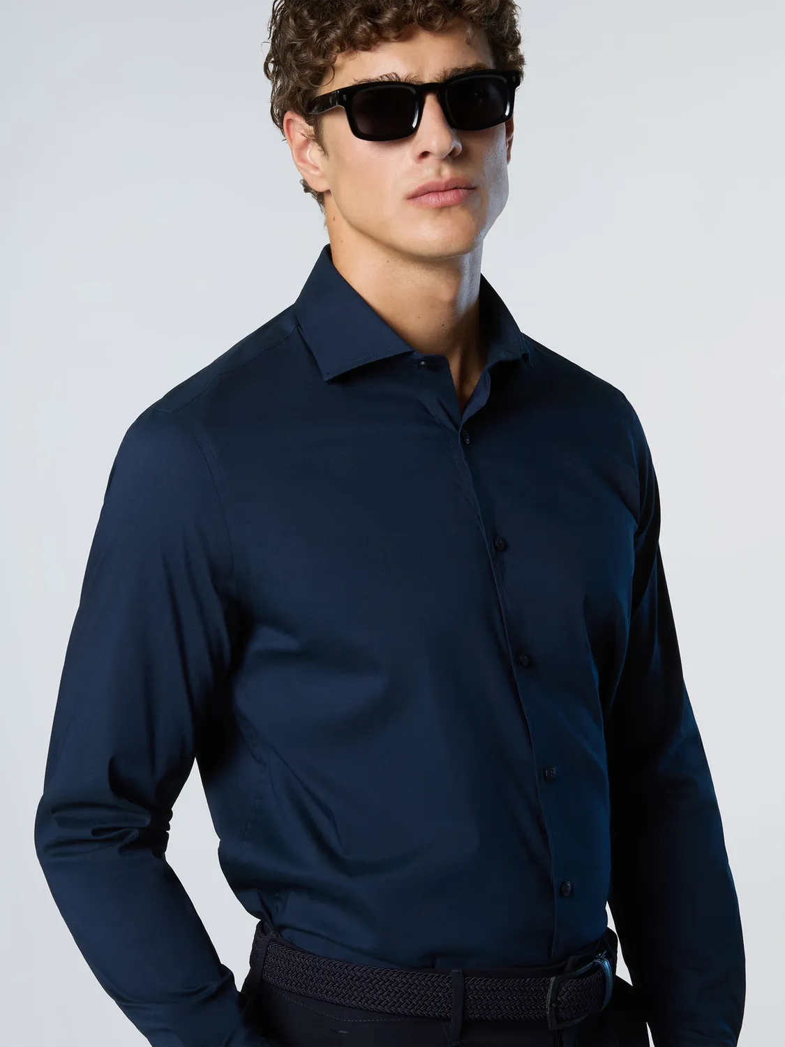 North Sails Tech chemise popeline stretch manches longues