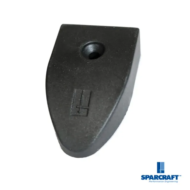 Sparcraft butée rail 32x5,5 noire avec vis