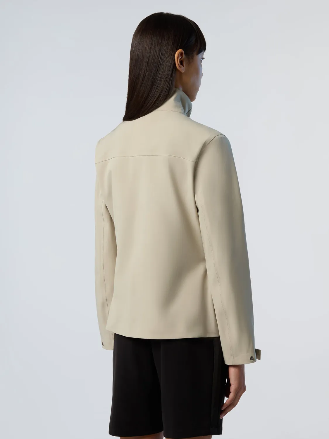 North Sails veste softshell recyclée zips étanches