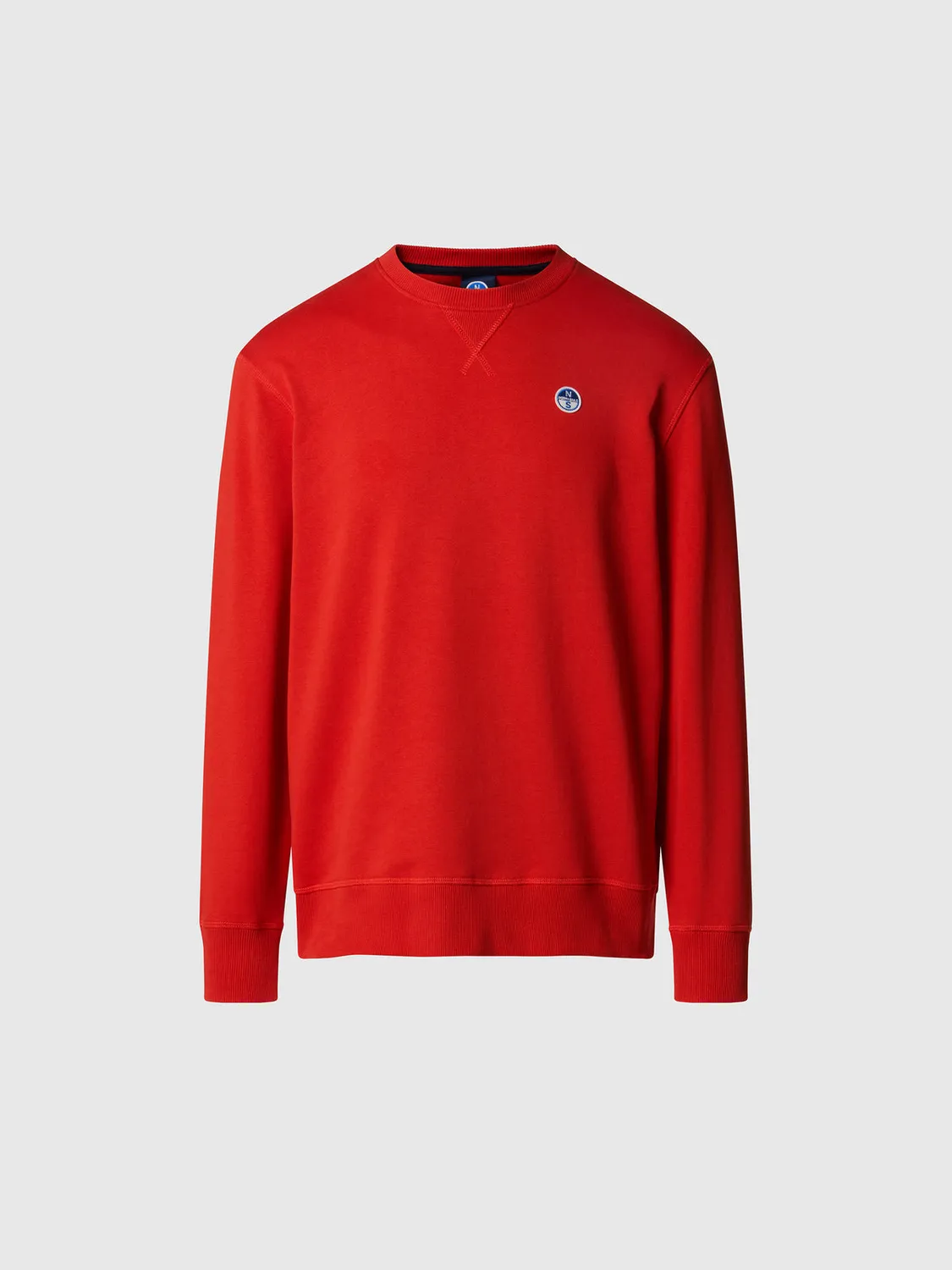 North Sails sweat logo patch coton bio non gratté