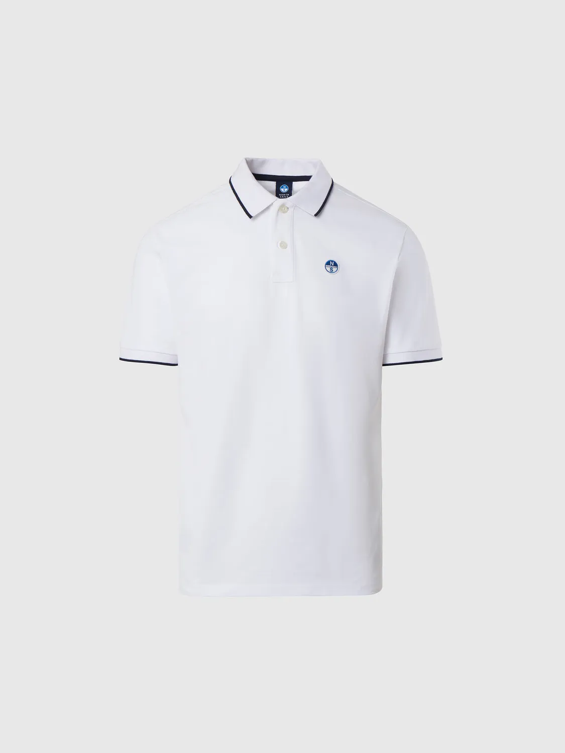 North Sails polo col logo piqué coton bio