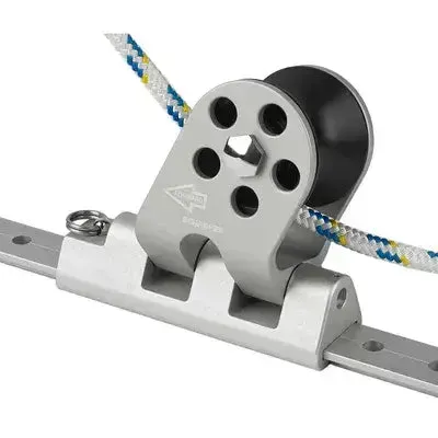 Sea Sure 32-58 chariot écoute double rail 32 mm argent