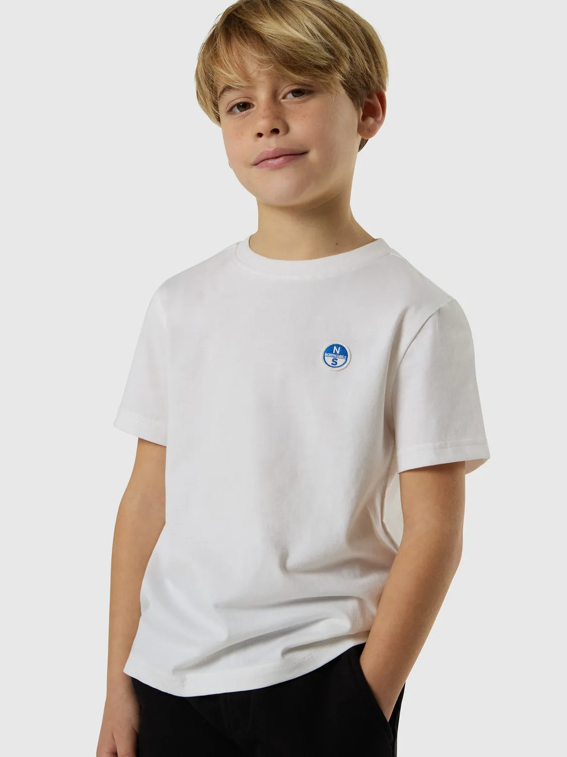 North Sails T-shirt patch logo coton bio