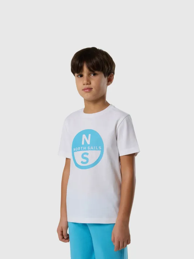 North Sails t-shirt maxi logo jersey coton bio