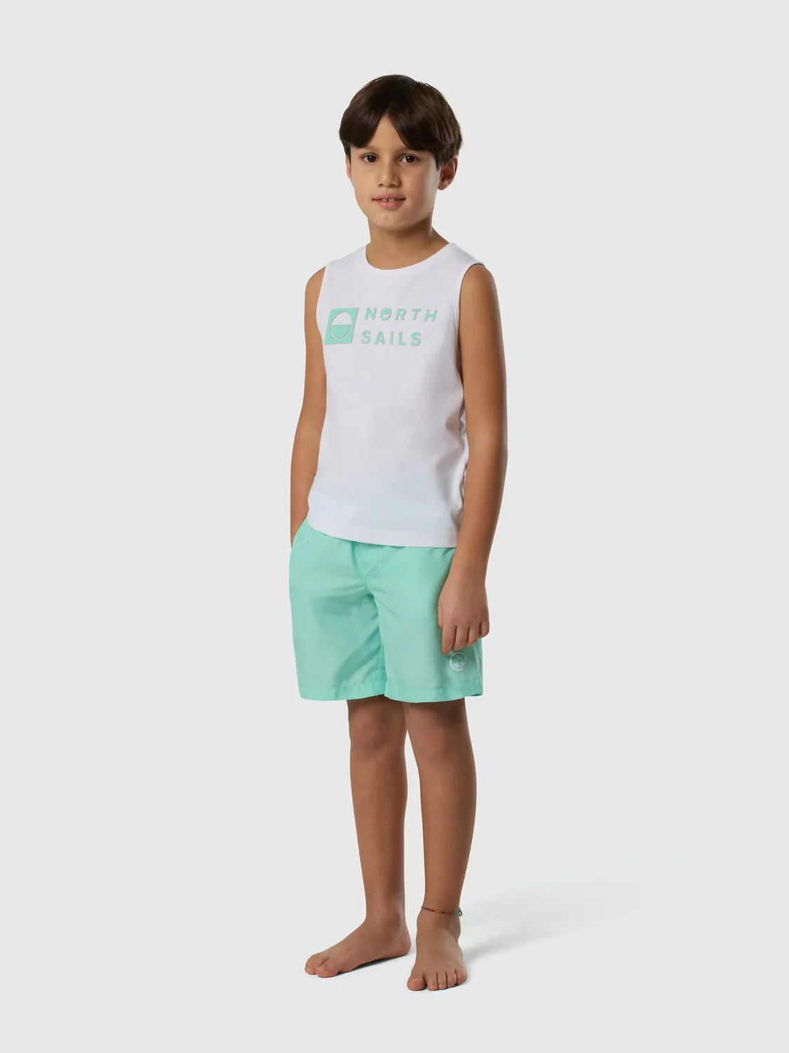 North Sails débardeur enfant logo relief coton bio