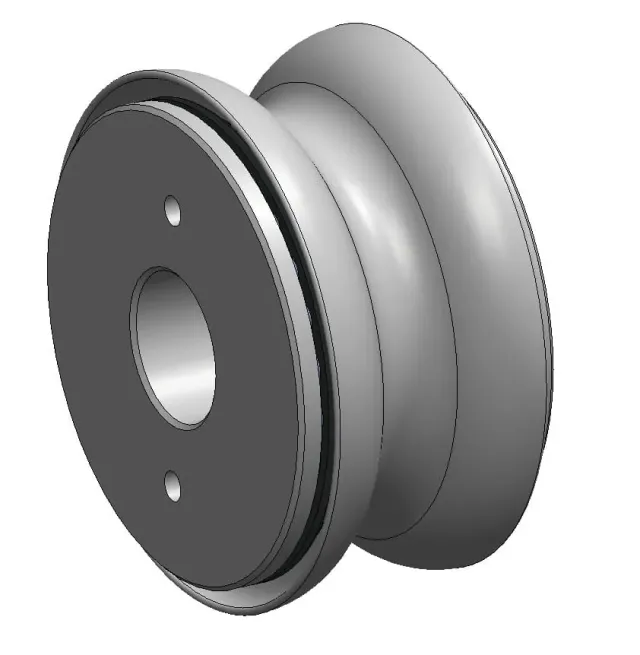Karver KDSTi30G réa titane large tulipé 3T