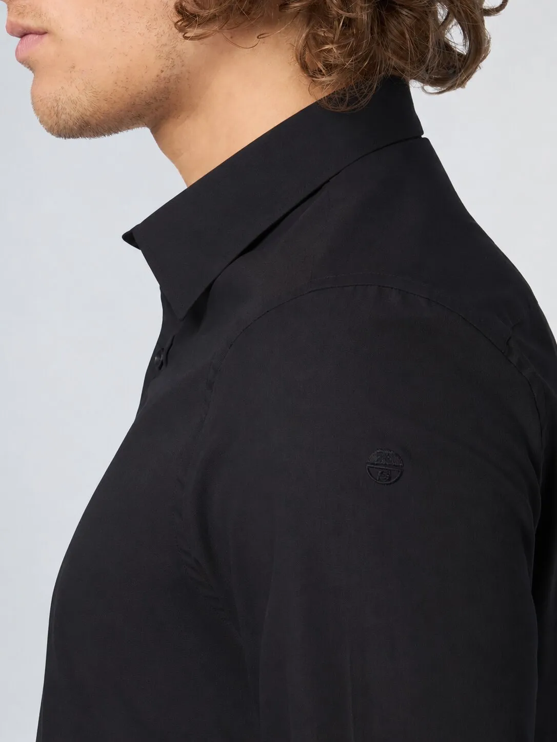 North Sails Poplin chemise homme noire