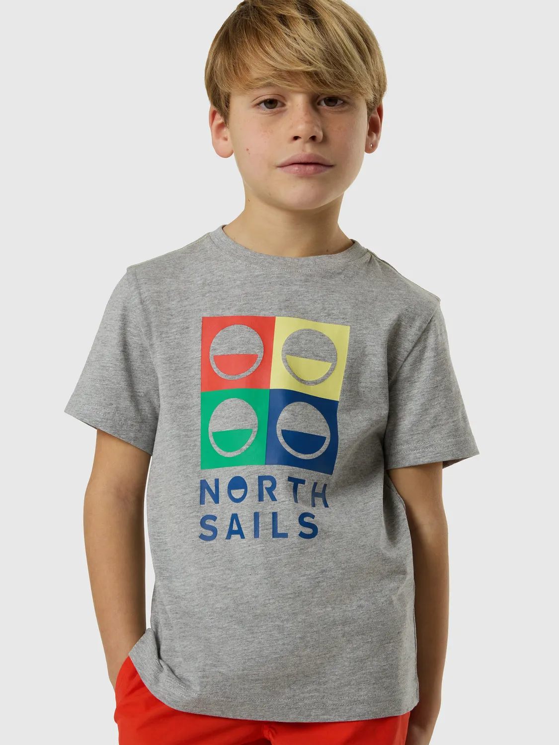 North Sails T-shirt imprimé chest coton bio