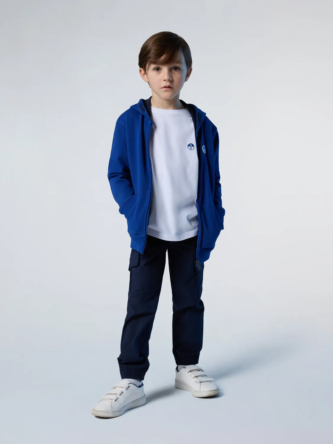North Sails pantalon cargo taille élastique coton bio