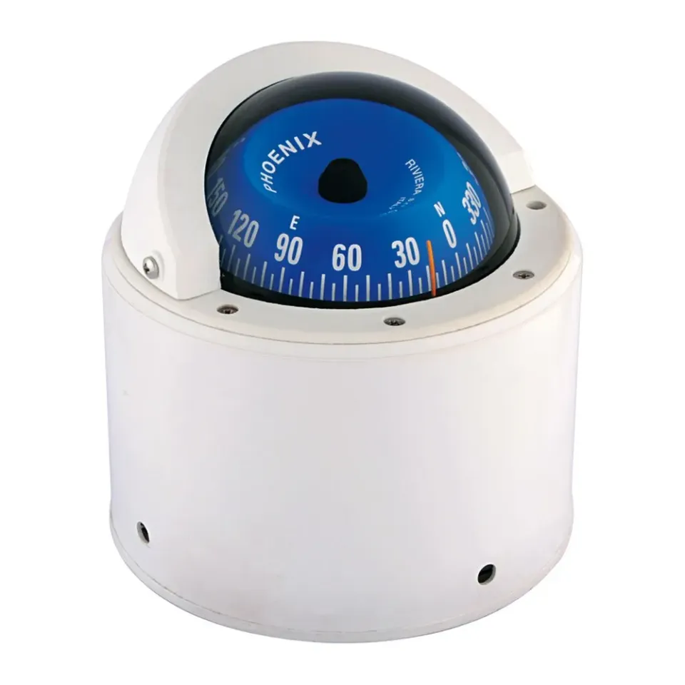 Riviera BH3/AVB compas bateau 3" blanc LED bleue