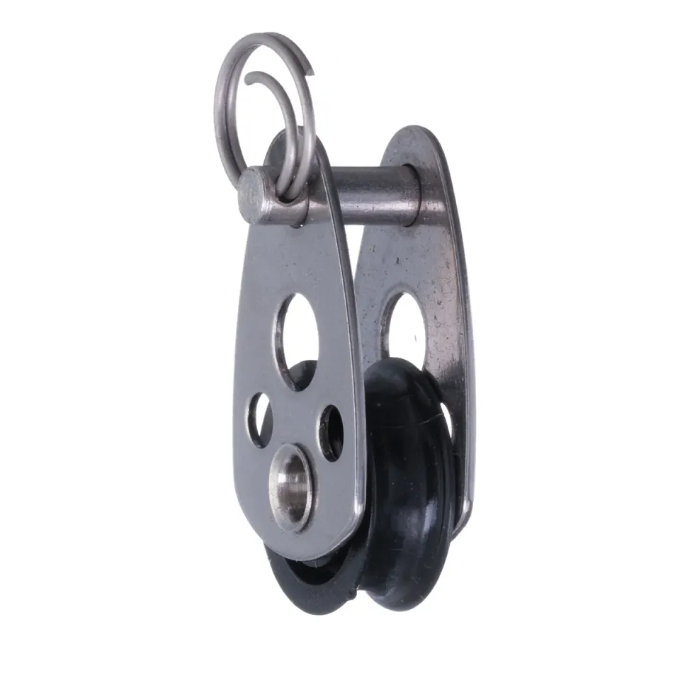 RWO R1550 poulie micro simple 18 mm axe chape