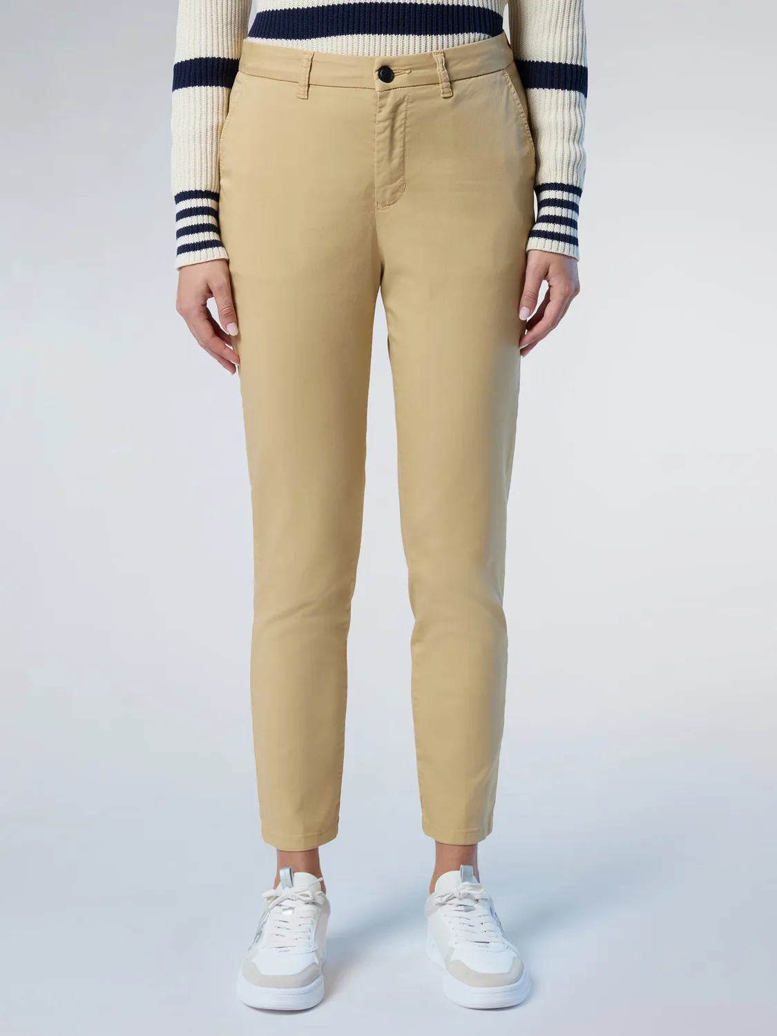 North Sails Chino gabardine stretch femme slim
