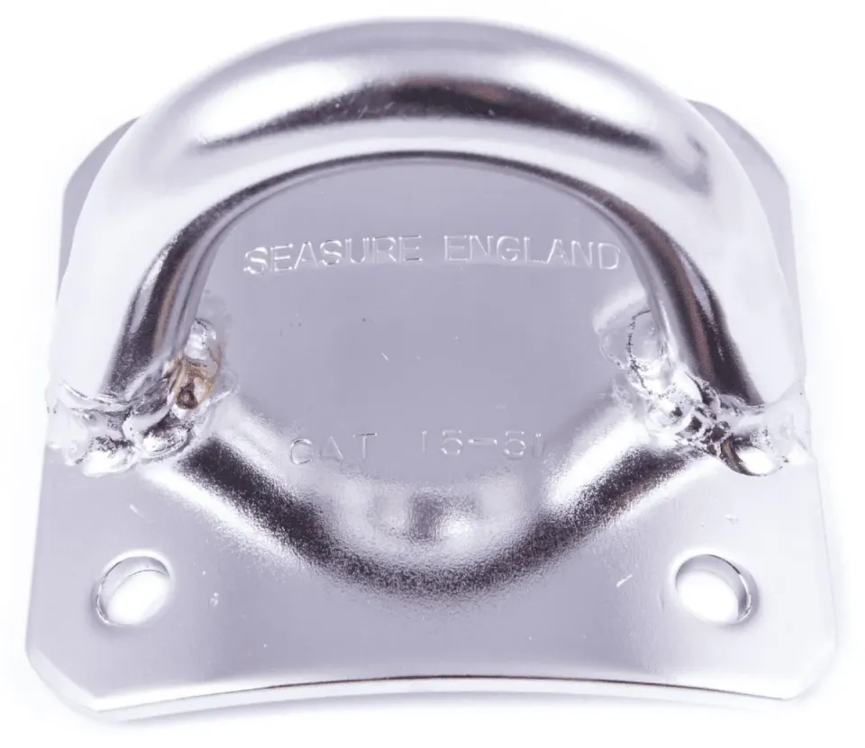 Sea Sure 15.51 platine mât incurvée inox œil pont