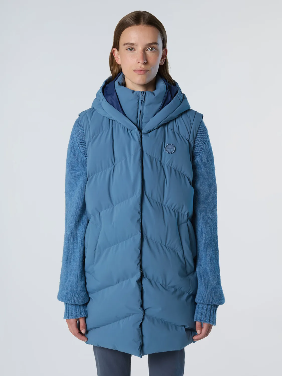 North Sails Breaker gilet long matelassé recyclé