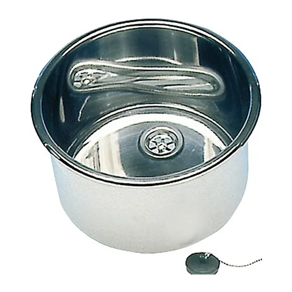 Osculati évier rond inox poli 420x180 mm