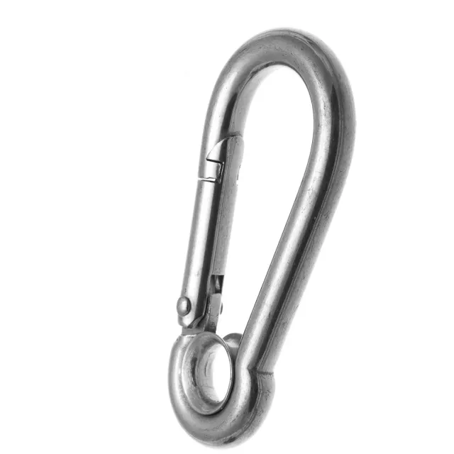 RWO R7431 mousqueton 6 mm inox œil 62 mm