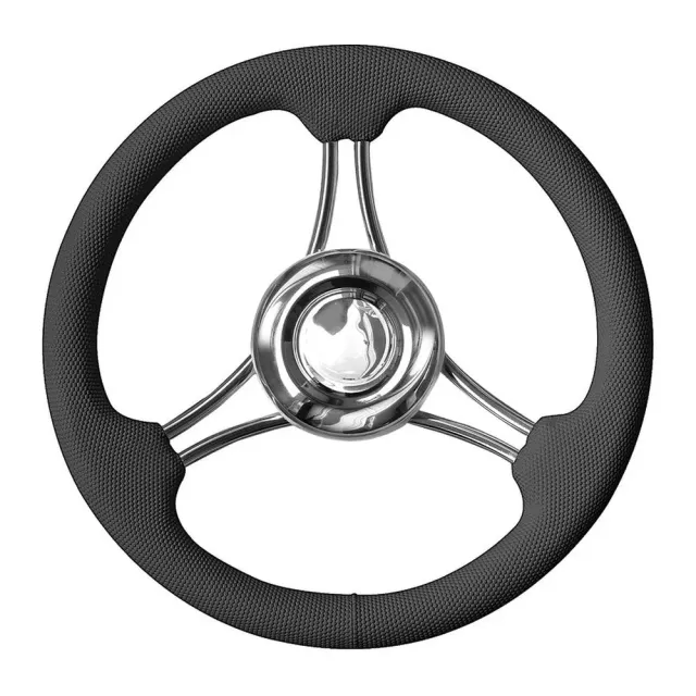 Osculati volant bateau noir 350 mm moyeu universel