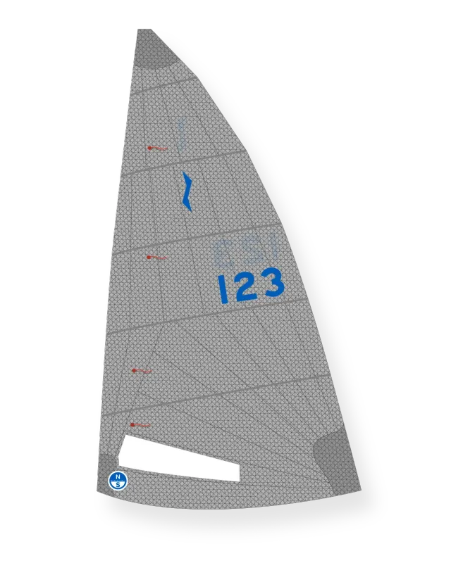 North Sails Solo P-4 grand-voile course