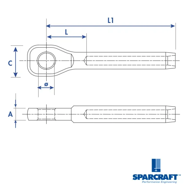 Sparcraft accessoire mât voilier standard