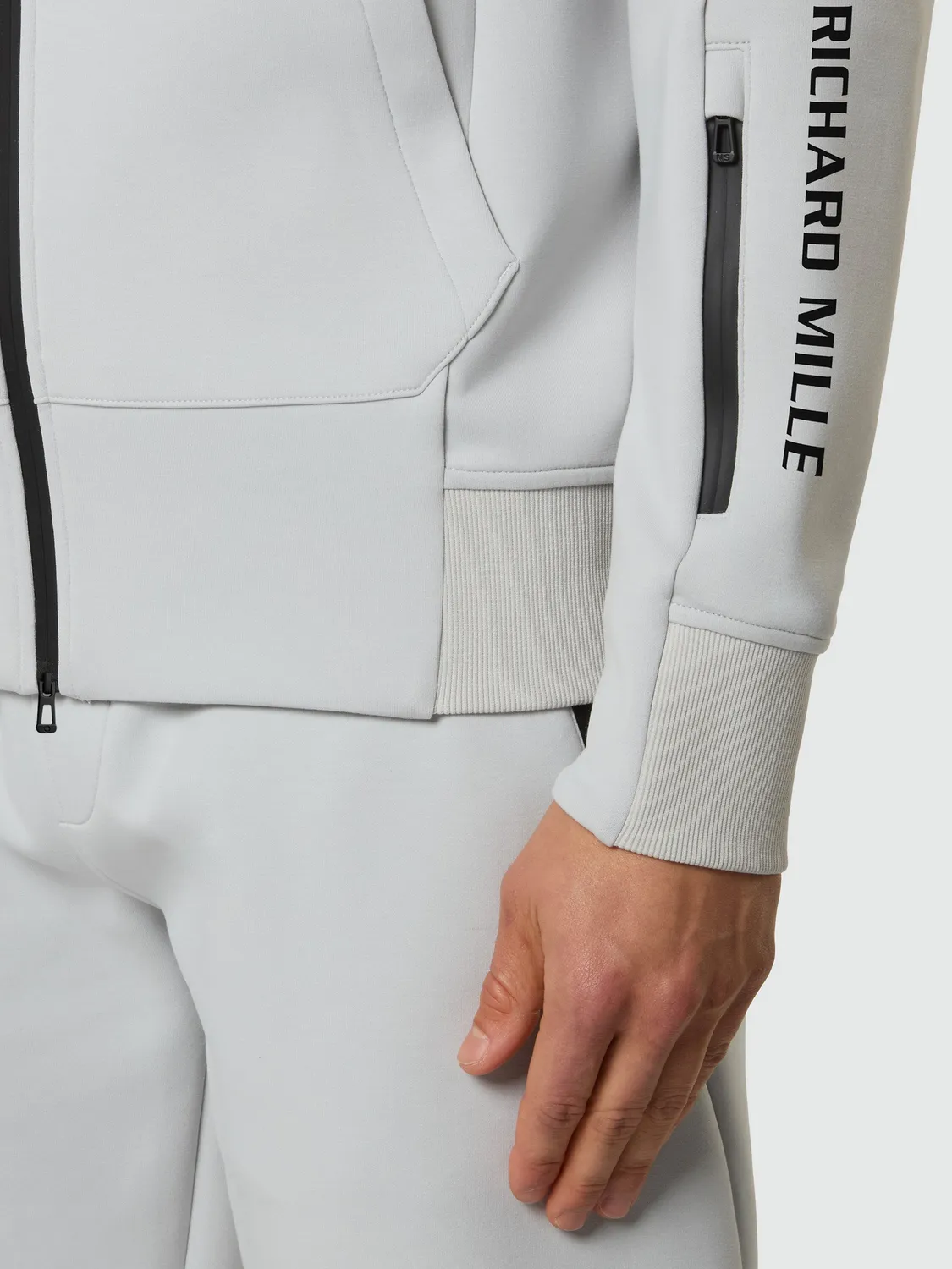 North Sails Ferrari Hypersail sweat zippé gris violet