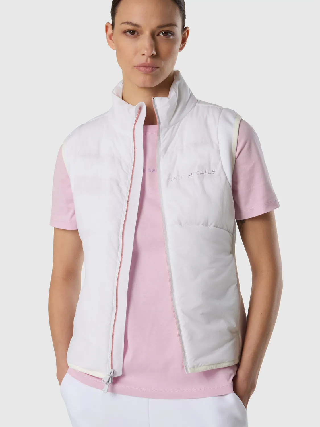 North Sails Hybrid gilet matelassé micro-ripstop
