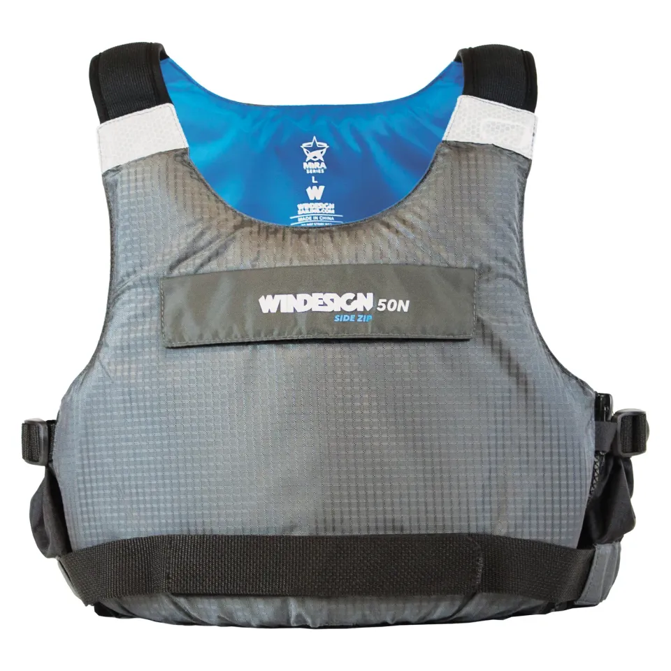 Windesign Sidezip gilet de flottabilité 50N Ripstop zip latéral