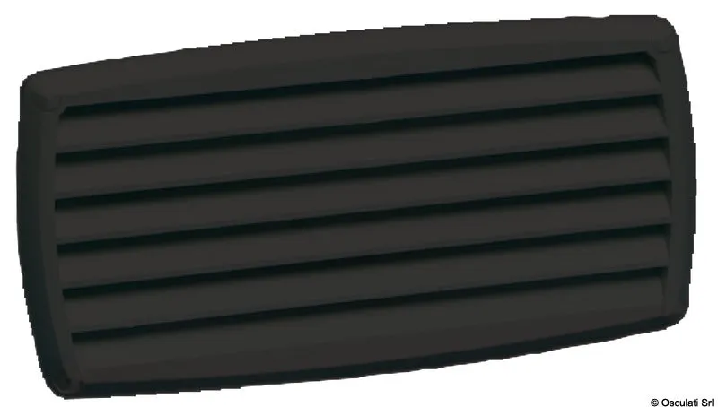 Grille aération ABS blanche 201x101 mm lot 10