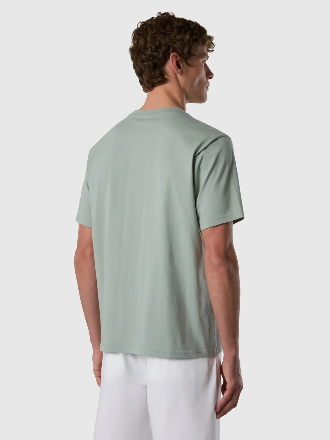 North Sails T-shirt maxi logo coton bio