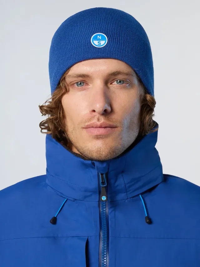 North Sails Front Logo bonnet bleu océan