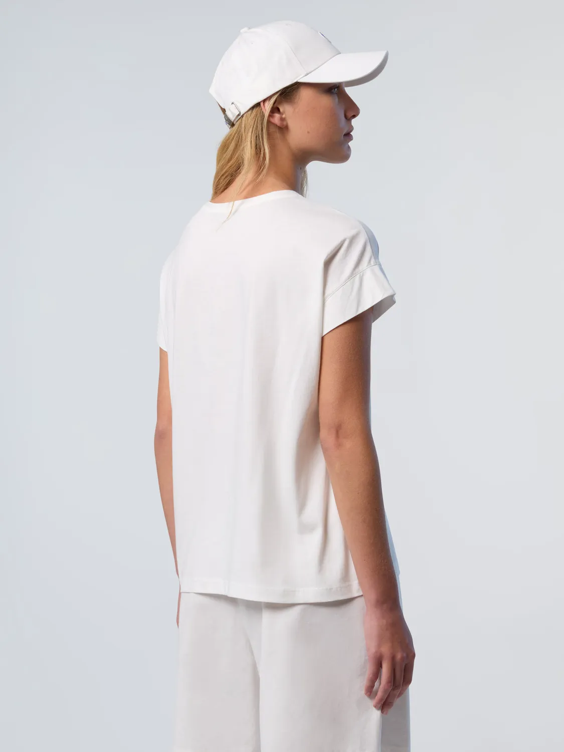 North Sails t-shirt slogan col rond jersey coton