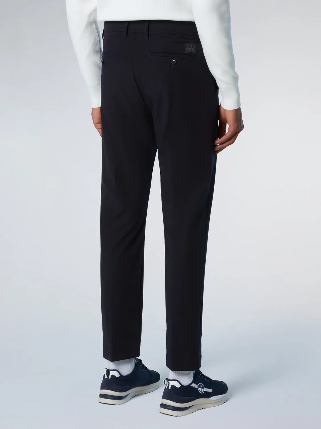 North Sails Defender chino slim stretch nylon poche zippée