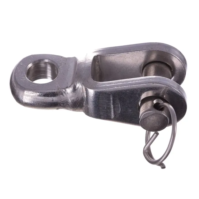 RWO R9680 chape articulée inox axe 10 mm