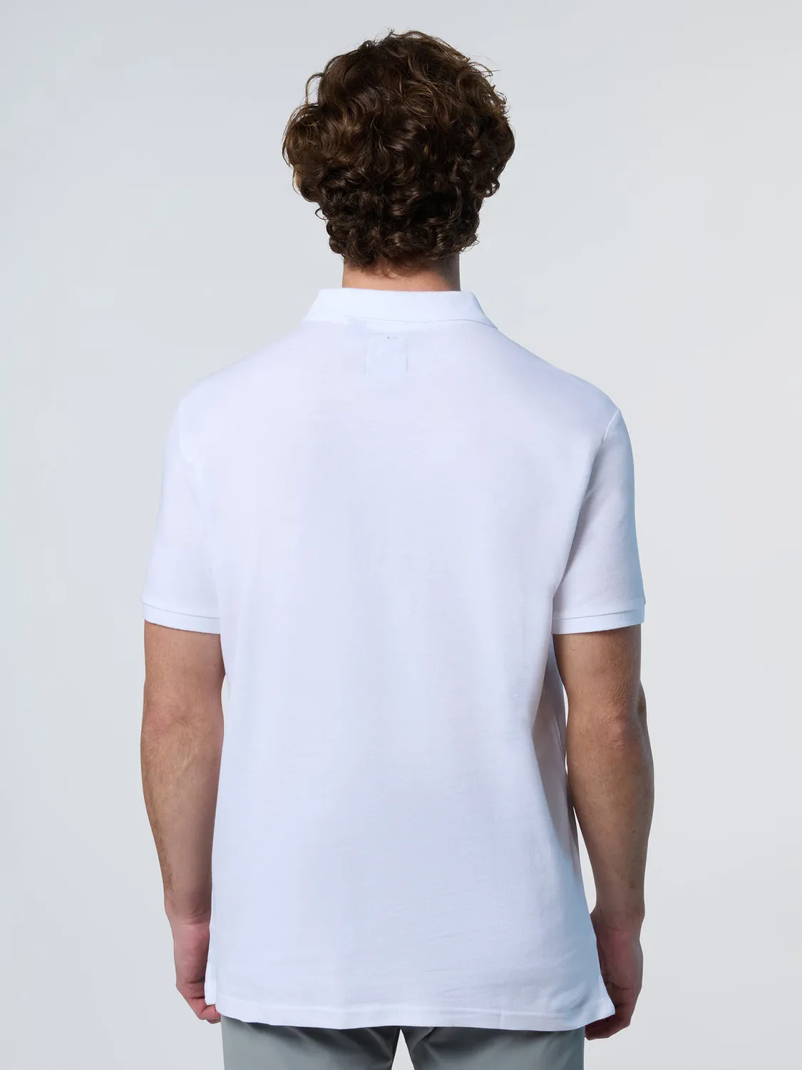 North Sails polo piqué coton patch manche