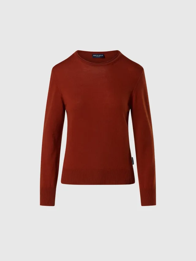 North Sails pull laine mérinos extra-fine femme