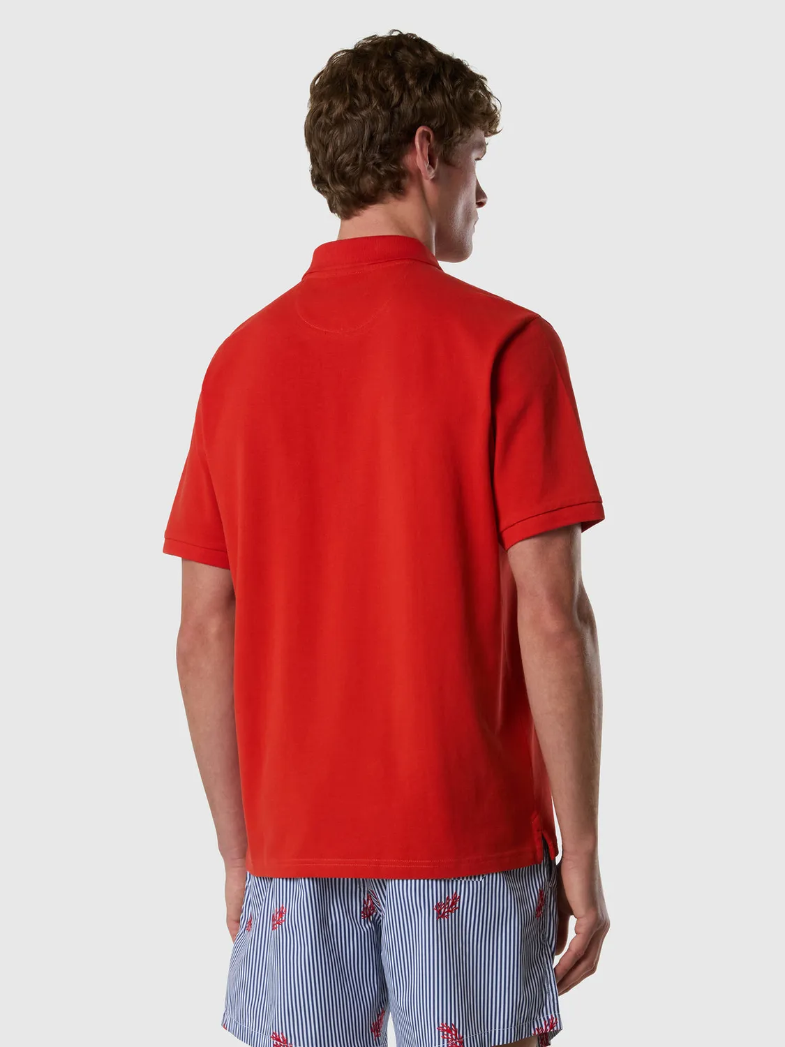North Sails Polo Patch Logo coton bio