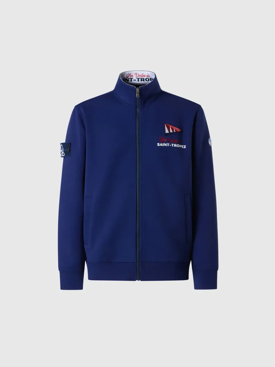 North Sails Saint-Tropez sweat zippé bleu marine