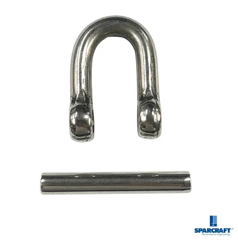 Sparcraft manille longue DEE Ø10 pied de mât inox