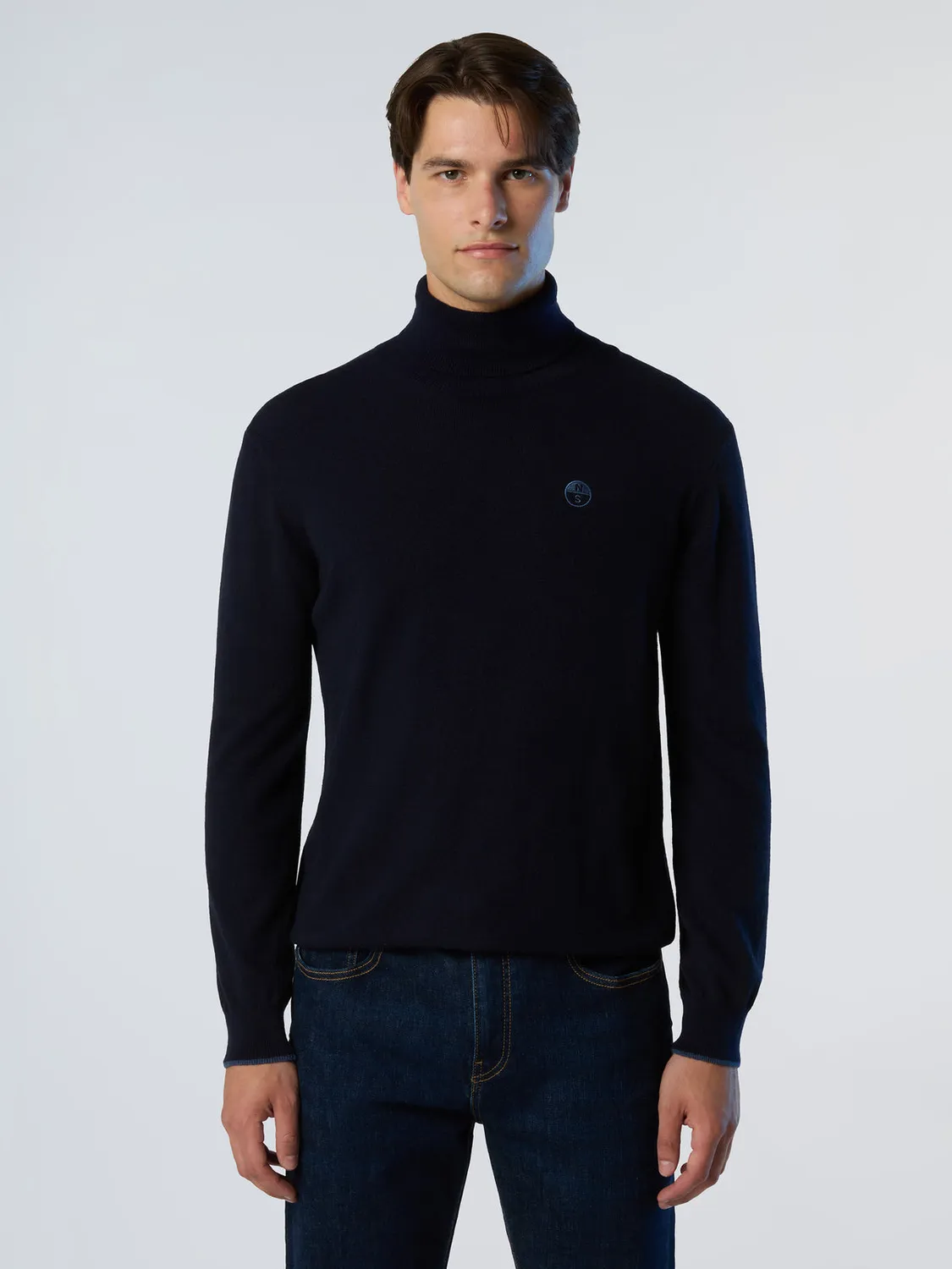 North Sails Turtle-Neck pull col roulé cachemire