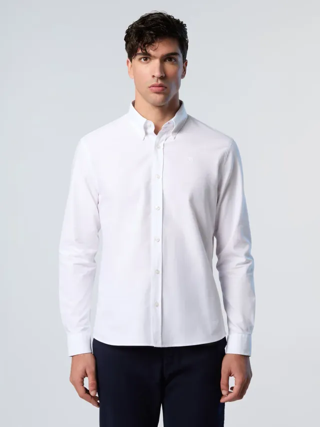North Sails chemise Oxford coton homme col bouton