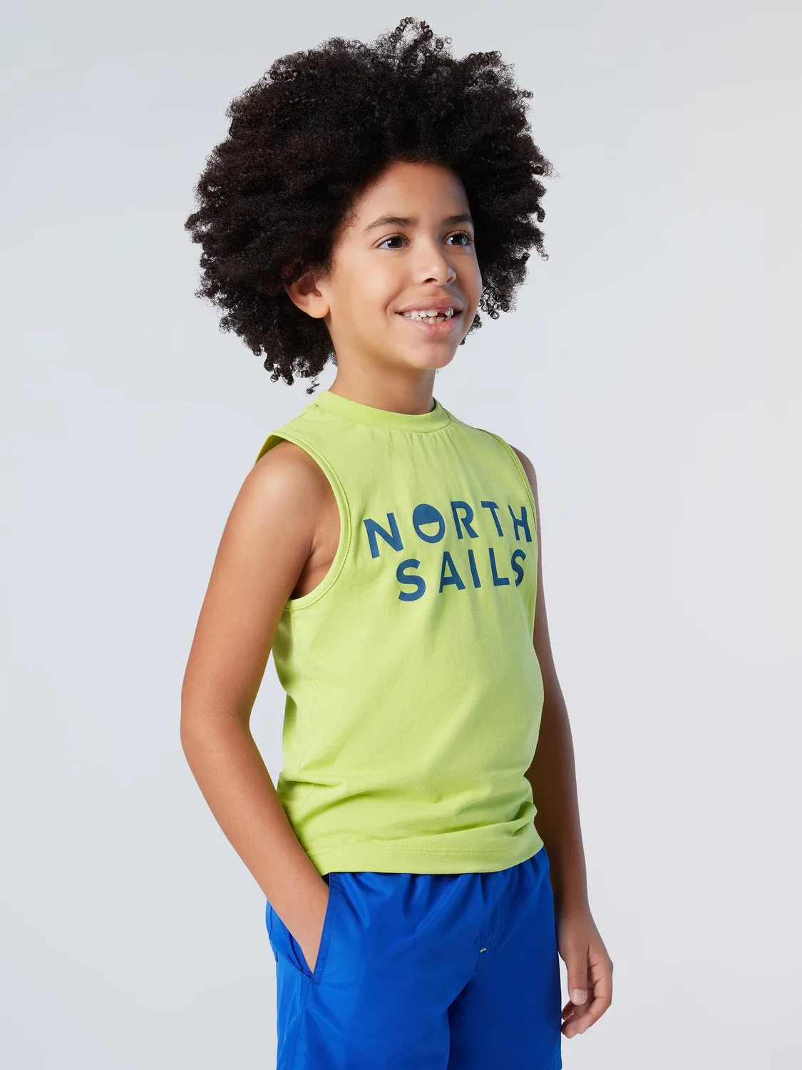 North Sails Débardeur enfant logo surf blue