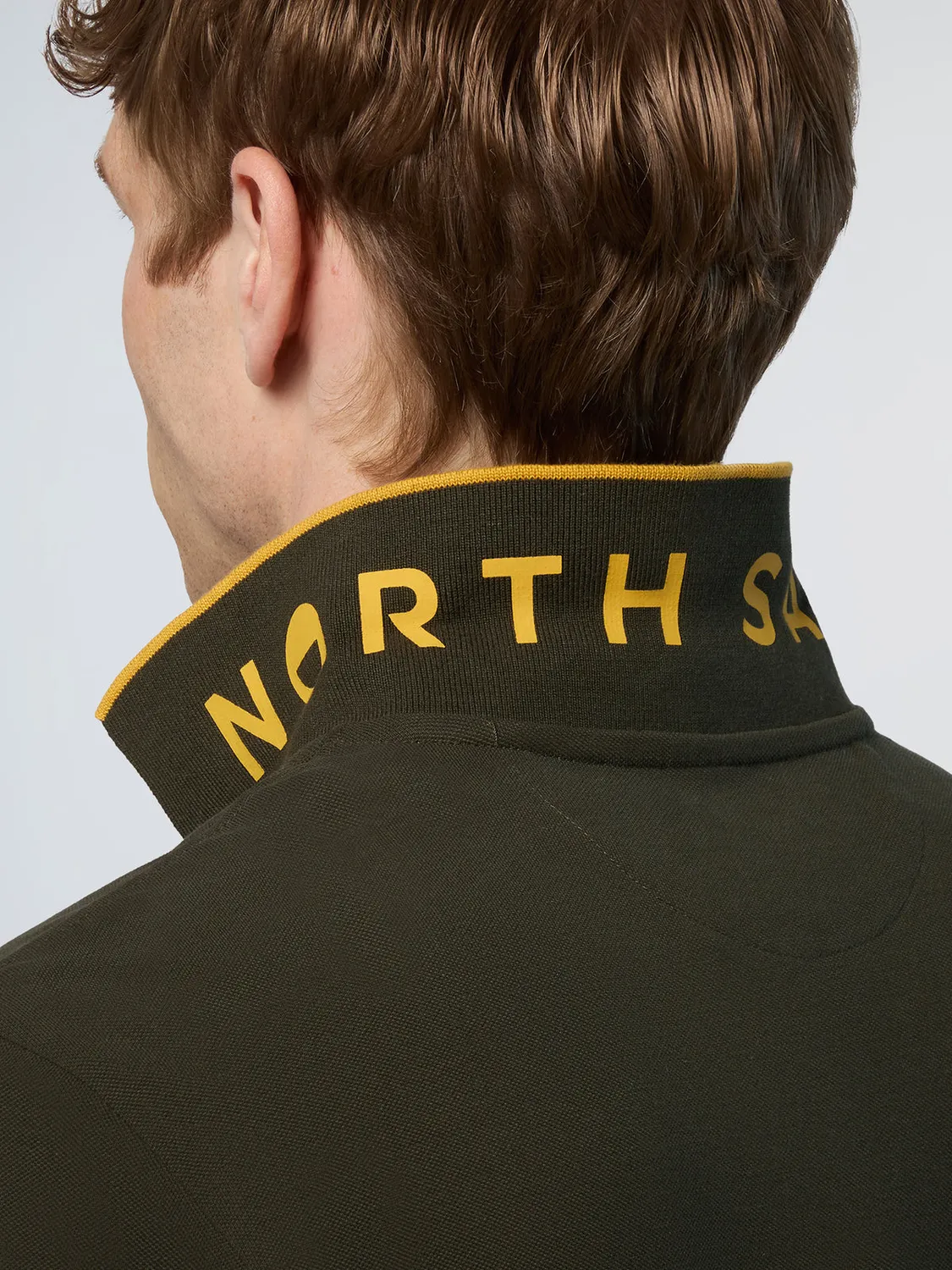 North Sails polo col lettré coton bio piqué