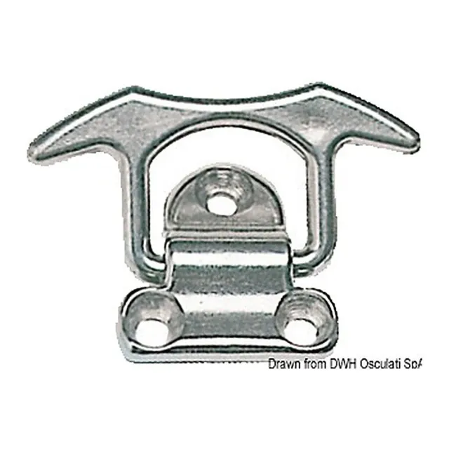 Osculati taquet rabattable inox 316 48x49 mm