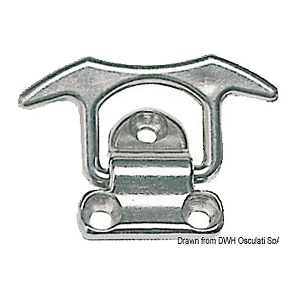 Osculati taquet rabattable inox 316 48x49 mm