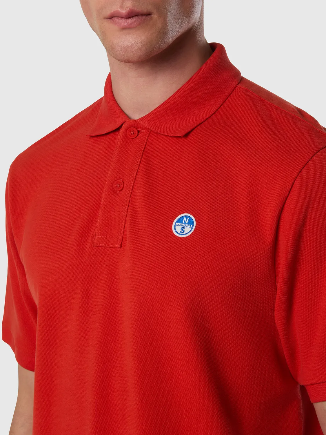 North Sails Polo Patch Logo coton bio