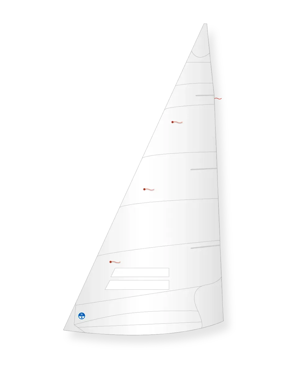 North Sails Folkboat FL-5 foc Dacron Polykote