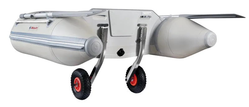 Osculati roues tableau annexe basculantes 240 kg paire