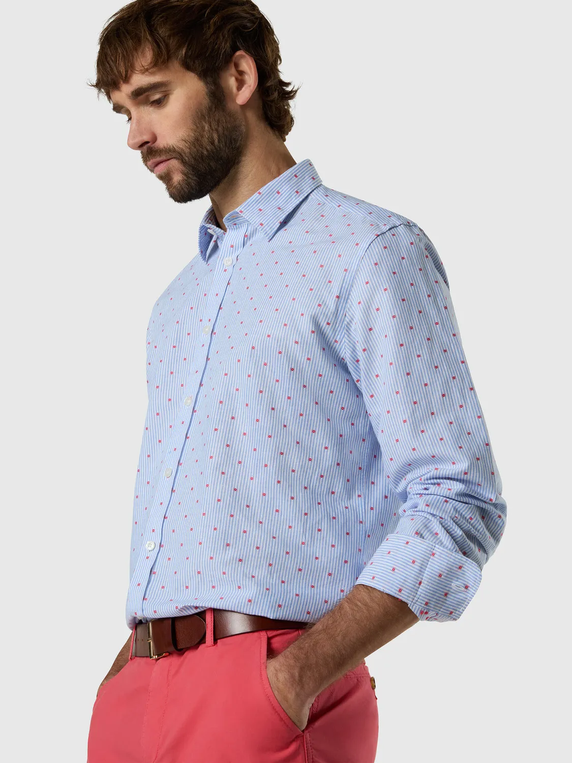 North Sails Fil coupé chemise lin coton bio été