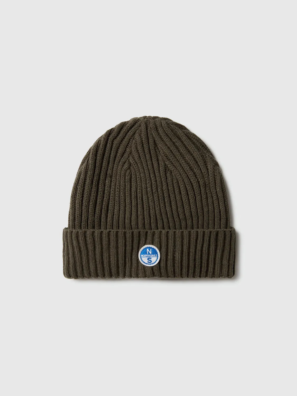 North Sails bonnet côtes larges patch logo laine recyclée