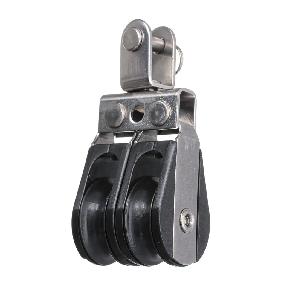 RWO 28 R5217 poulie double émerillon 8 mm